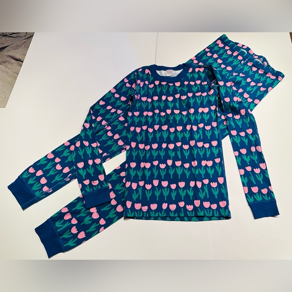 Hanna Andersson Other - Hanna Andersson Pink Tulip Long John Pajamas Size: 160 (14)